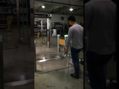 Έλεγχος πρόσβασης αυτόματης περιστροφικής πύλης πεζών