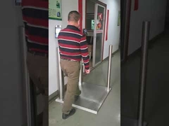 Μηχανή Αναγνώρισης Προσώπου Ολοκληρωμένο Θερμόμετρο Swing Barrier Gate