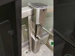 Πλήρως μηχανοκίνητη αμφίδρομη πύλη φραγής 90 μοιρών τύπου P