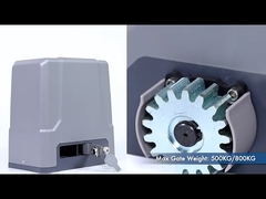 DC24V 500kg χωρητικότητας φόρτωσης Ηλεκτρονικός διακόπτης ορίου συρόμενης πύλης κινητήρας με εφεδρική μπαταρία