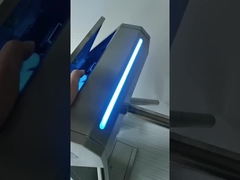 Ελαφριά ημι αυτόματη περιστροφική πύλη τρίποδων βραχιόνων πτώσης αναγνωστών σωληνοειδών RFID των δυναμικών οδηγήσεων Marqueen