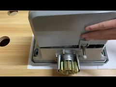 Ασημένιο χρώματος ανοιχτήρι πυλών αργιλίου αυτόματο γλιστρώντας βαρέων καθηκόντων με τον τηλεχειρισμό