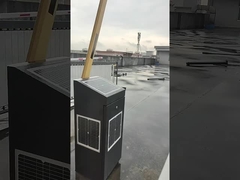 Νέα Ενέργεια DC Brushless Motor Ηλιακή συχνότητα μετατροπής Boom Barrier Gate Για χώρο στάθμευσης