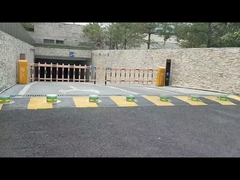 SUS304 υδραυλικός αυτοματοποιημένος ανερχόμενος στύλος από ανοξείδωτο χάλυβα με LED