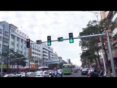 Κόκκινο κίτρινο πράσινο φανάρι διαμέτρου 200 mm