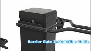 Βίντεο εγκατάστασης βραχίονα φραγμού DZ-2307