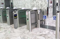 RFID Card Collector Access Control Turnstiles 304 Stainless Steel Dropbox Cabin Type