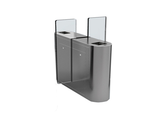 Anti climbing Access Control Turnstiles with acrylic panel , 1.6 meter height