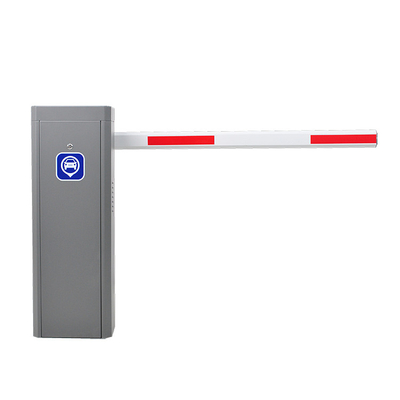 Γκρι DC Brushless Motor Speed Boom Barrier Gate Συστήματα 3m-6m Μέγεθος βουνού για χώρο στάθμευσης