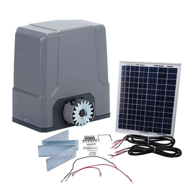 SL800DC Ανοιχτήρας συρόμενης πύλης 24V DC κινητήρας Ηλιακό πάνελ φορτισμένο
