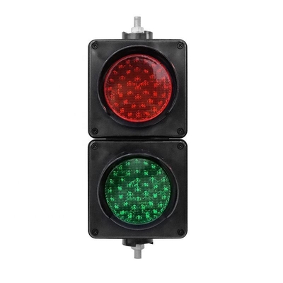 100 mm 4 ιντσών Κόκκινο και πράσινο 2χρωμο LED φανάρι κυκλοφορίας για πλατφόρμα φόρτωσης και εκφόρτωσης αποβάθρας Stop-and-Go