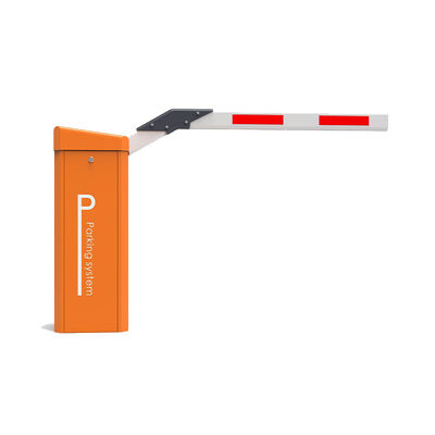 PMSM 24V σερβοκινητήρας 200W ονομαστικής ισχύος Αυτοματοποιημένη πόρτα φραγμού άνθηση με μήκος βραχίονα 6m για σύστημα πύλης φραγμού διοδίων