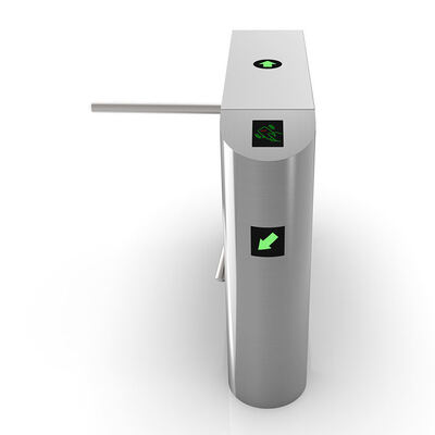 SS304 Drive 1.2mm σωληνοειδών δακτυλικών αποτυπωμάτων πυλών περιστροφικών πυλών τρίποδων πάχος