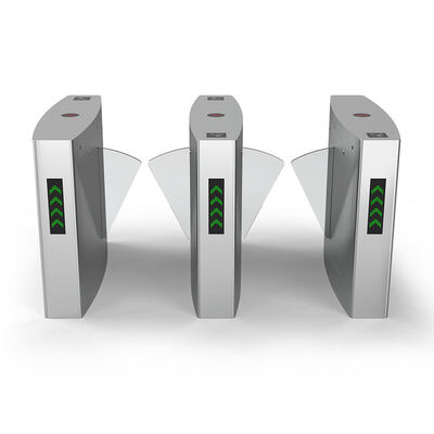 Ηλεκτρική Αναδιπλούμενη Πύλη Φραγμού με Κινητήρα DC 24V και Διαφανές Ακρυλικό Πτερύγιο Περιστροφικής Διόδου με Έγκριση CE