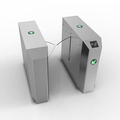 Πλήρως αυτόματη 316 ατσάλινο διδιάστατο φλαπ φραγίδα πύλη για τις περιοχές υψηλής κυκλοφορίας