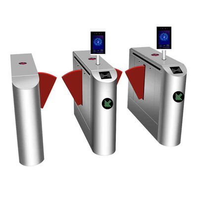 Αναγνώριση Προσώπου SUS304 35W Flap Barrier Gate με Ένδειξη LED για Έλεγχο Πρόσβασης