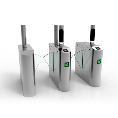 0.2 δευτερόλεπτα Χρόνος Ανοίγματος/Κλεισίματος SS304 Πύλη Περιστροφής Φραγής από Ανοξείδωτο Χάλυβα με Τηλεχειριστήριο