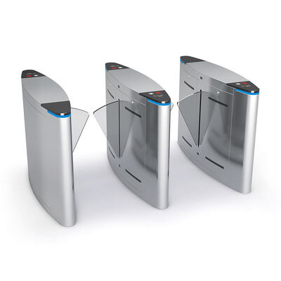 Φραγμός πτερυγίων αναδιπλούμενος με κινητήρα BLDC υψηλής ταχύτητας με άνοιγμα 0,5 δευτερολέπτων και ντουλάπι από ανοξείδωτο χάλυβα 304