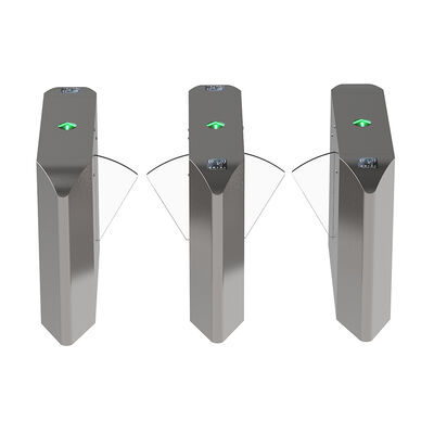 Διπλή πύλη ταχύτητας διέλευσης με πιστοποιητικό CE και μαλακή πύλη φραγμού με φλαπ από σιλικόζη