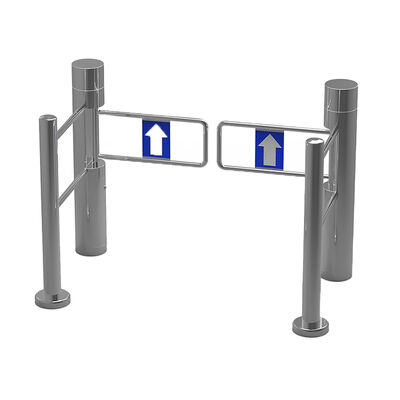 Περιστροφική πύλη SS304 Cabinet Swing Barrier Gate με κινητήρα DC Brushless και βραχίονα 730mm για έλεγχο πρόσβασης