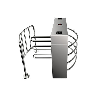 Ημιαυτόματος περιστροφικός μηχανισμός 304 από ανοξείδωτο χάλυβα μισού ύψους με μηχανισμό βαρέως τύπου και ρυθμό ροής 25 έως 30 άτομα/λεπτό