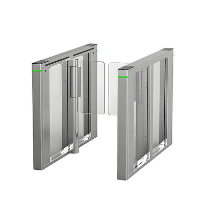 40W DC BLDC Κινητήρας Υψηλής Ασφάλειας Περιμετρικής Διάταξης SS304 Ακρυλική Πύλη Περιστροφής
