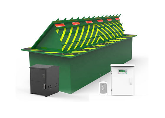 Αντιτρομοκρατικός υδραυλικός οδικός αποκλειστής με ισχύ 3,7 kW φορτίο 80 τόνων και ύψος ανύψωσης 500 mm για υψηλή ασφάλεια