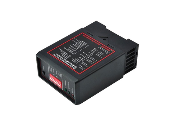 Μαύρο χρώμα AC220V-110V ανιχνευτών PD232 βρόχων οχημάτων καναλιών τεσσάρων ηλεκτρονόμων διπλό