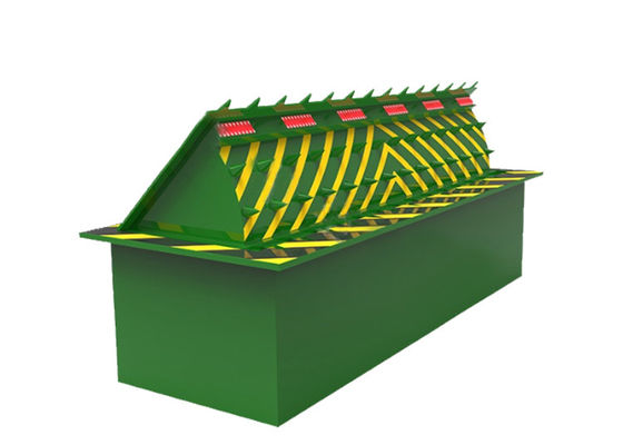 3Δύναμη.7KW 80 τόνους Φορτίο Φως LED Προειδοποίηση Υδραυλικός οδός Blocker Ασφάλεια εμπόδιο