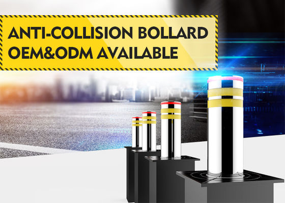 60dB Χαμηλός θόρυβος 304 από ανοξείδωτο χάλυβα 3.7KW Σύστημα Δυναμική ισχύς Αυτοματοποιημένα ανεβαίνοντα στύλια για την ασφάλεια οδού