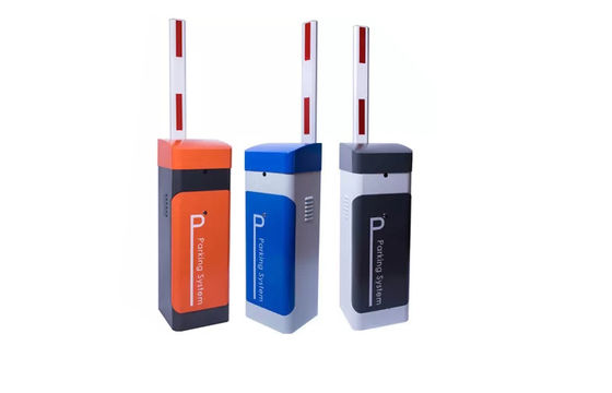 Αυτόματη μπάρα ελέγχου οχημάτων RFID από κράμα αλουμινίου 140W με βραχίονα 6M και ρυθμιζόμενη ταχύτητα