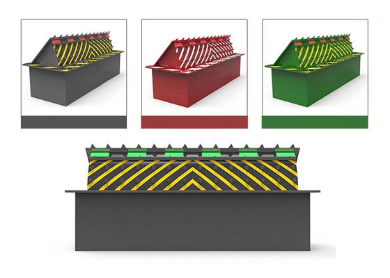 3.7KW IP68 RS485 Υδραυλικός οδικός αποκλειστής για τον έλεγχο κυκλοφορίας οχημάτων υψηλής ασφάλειας