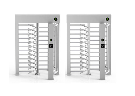 Πλήρης περιστροφική πύλη 610mm σώματος 24VDC 40W 30person/Min πλάτος