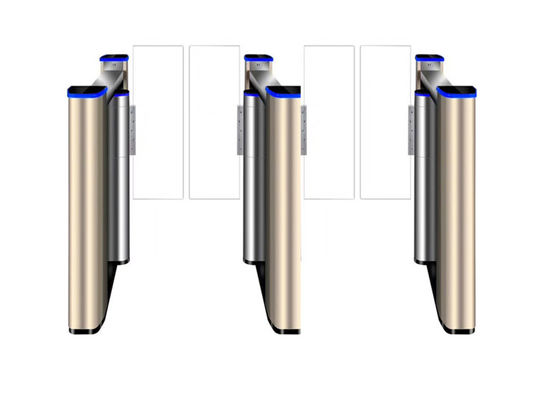 Πτερύγιο 500mm RS232 SS304 Swing Barrier Gate Ελέγχου Πρόσβασης με Κινητήρα Brushless Υψηλής Ροπής