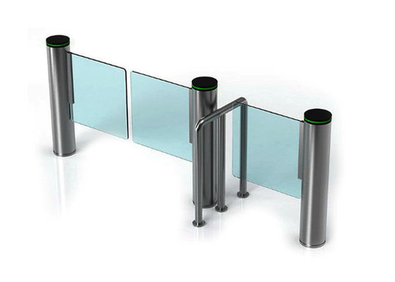 200W DC24V Brushless Motor Πύλη ασφαλείας πεζών με 0.4S Ώρα ανοίγματος Πύλη φραγμού κλίσης