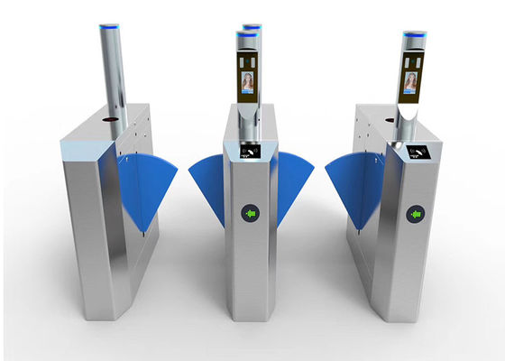 0.2s Αναδιπλούμενο RS485 SS304 Πύλη Φραγμού Πτερυγίου Ελέγχου Πρόσβασης