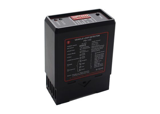 170KHz 4 αυξήσεις ρυθμιζόμενος ανιχνευτής βρόχου οχήματος PD132 με ABS πλαστικό περίβλημα
