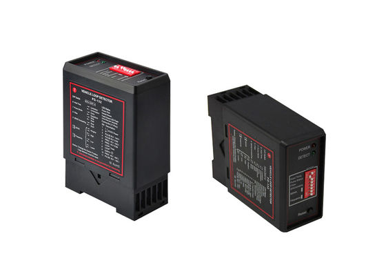 Ρυθμίσιμη ευαισθησία 230VAC Ανιχνευτής οχημάτων με επαγωγικό βρόχο με εύρος συχνοτήτων από 20kHz έως 170kHz για χώρο στάθμευσης αυτοκινήτων