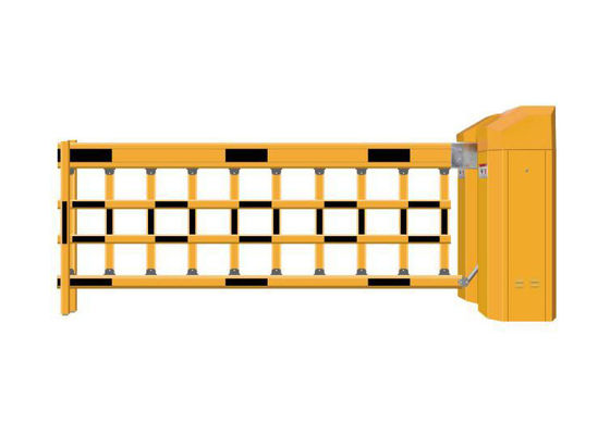 IP44 Αυτοματοποιημένη πύλη φραγμού με κινητήρα 250W και βραχίονα 6m για ασφαλή έλεγχο στάθμευσης