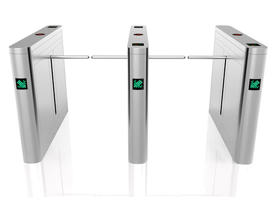 Διαδρόμιο περιστρεφόμενης πόρτας BLDC διπλής κατεύθυνσης με ρυθμό ροής 30 άτομα/λεπτό για έλεγχο πρόσβασης