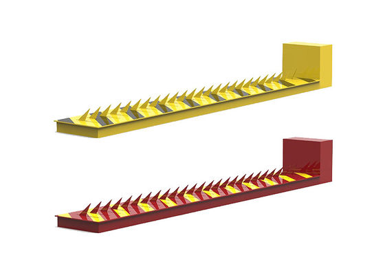 Εμπόδιο 304 ακίδων ελαστικών αυτοκινήτου οχημάτων μειωτών ταχύτητας Galvanization καυτής εμβύθισης ανοξείδωτου